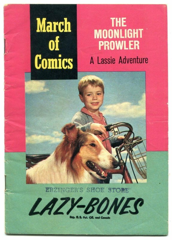 March of Comics #217 1961-Lassie- Promo Comic
