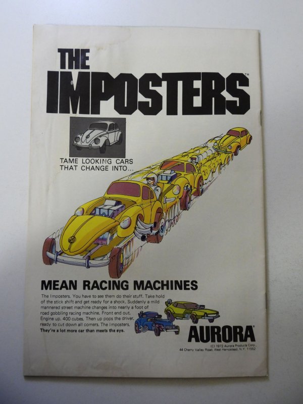 Ghosts #20 (1973) VG Condition moisture stains