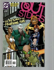 12 DC Comics Outsiders # 1 2 3 4 5 7 9 10 11 12 13 15 J438