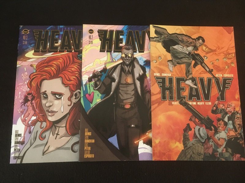 HEAVY #1, 2, 3 VFNM Condition