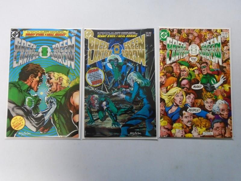 Green Lantern Green Arrow, SET #1-7, 8.0/VF (1983)