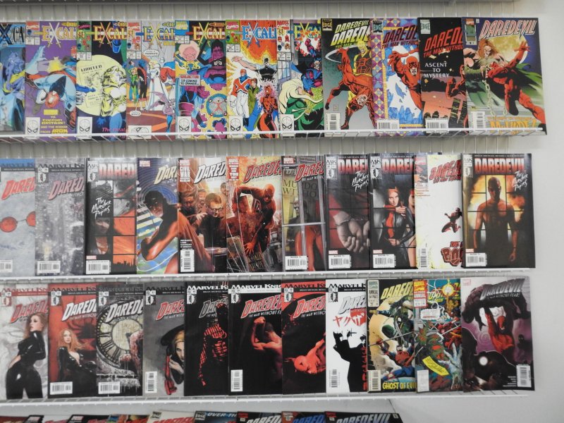 Huge Lot 190+ Comics W/ Daredevil, Excalibur, X-Force MORE DD!  Avg VF Condition