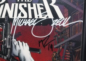 Punisher #1 - Michael Zeck & Matt Rosenberg - CBCS Witnessed Signature 9.8 2018