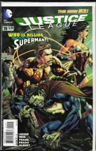 Justice League #17 Variant Cover (2013) Justice League