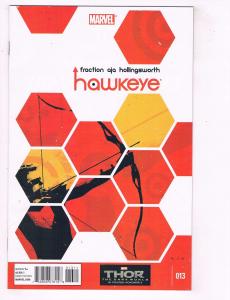 Hawkeye # 13 VF Marvel Comic Book Fraction Aja Series HOT Ser Avengers 1st P J72