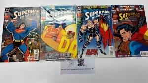4  Superman the man of steel DC Comic Book # 28 29 30 31 Batman Flash 61 CT5