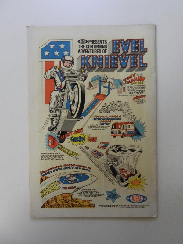 Tomb of Dracula #28 FN condition stains back cover