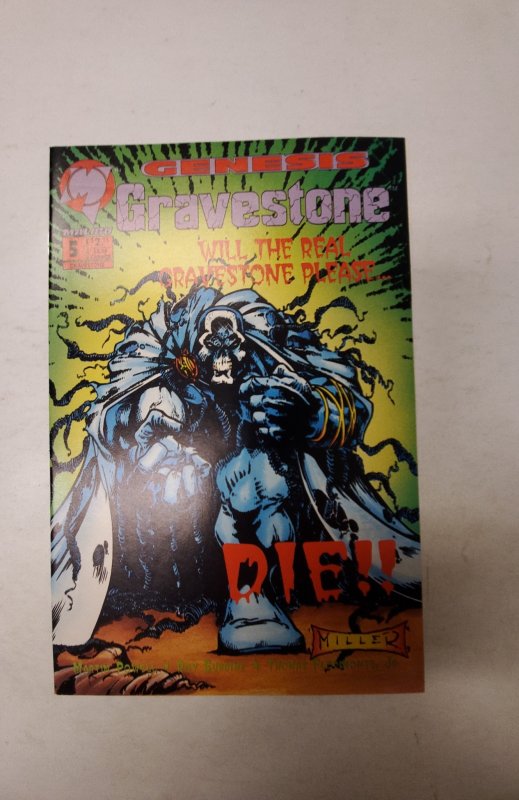 Gravestone #5 (1993) NM Malibu Comic Book J718