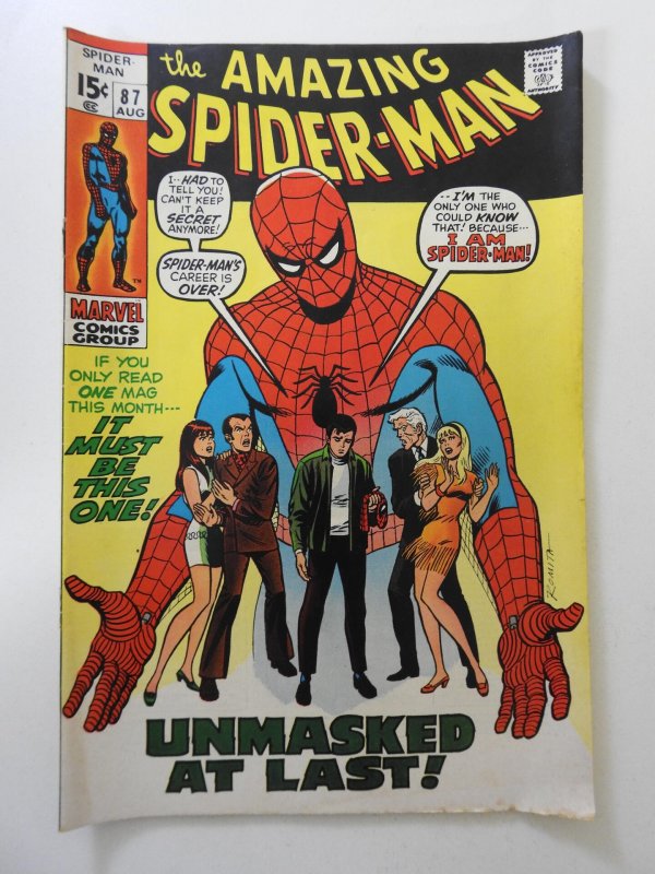 The Amazing Spider-Man #87 (1970) FN+ Condition!