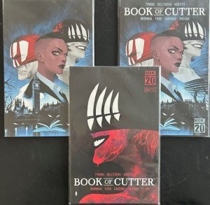 Book of Cutter (2025) LOT 3 cover variants SIKTC