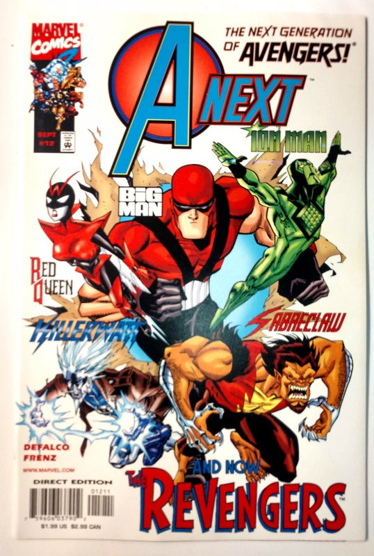 A-Next #12 (9.2, 1999) 1st app of Hope Pym as Red Queen