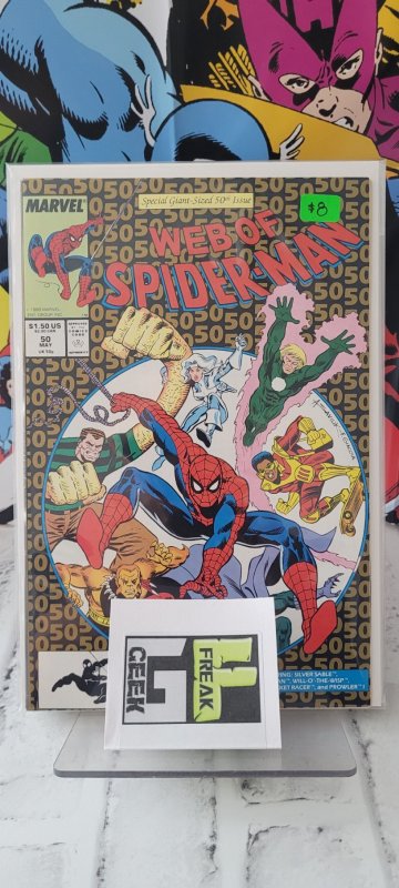 Web of Spider-Man #50 (1989)