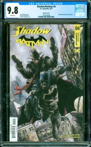 Shadow/Batman #4 CGC Graded 9.8