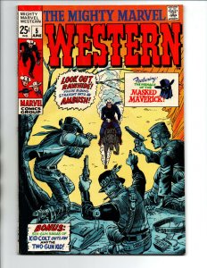 Mighty Marvel Western #5 - Rawhide Kid - Two Gun Kid - 1969 - FN/VF