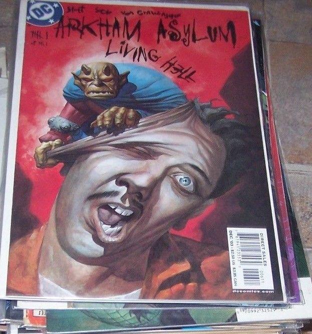 Arkham Asylum: Living Hell #6 2003 DC  BATMAN  DEMON ENTRIGAN joker riddler 