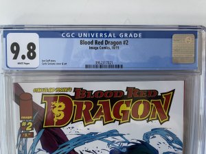 Blood Red Dragon #2 CGC 9.8 - Stan Lee, Yoshiki, McFarlane (2011)