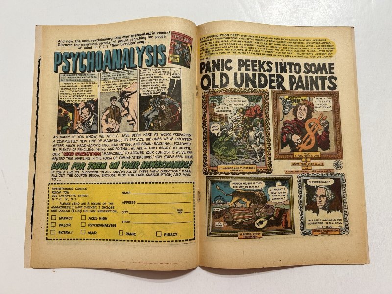 Panic #8 VG+ 4.5 EC COMICS 1955