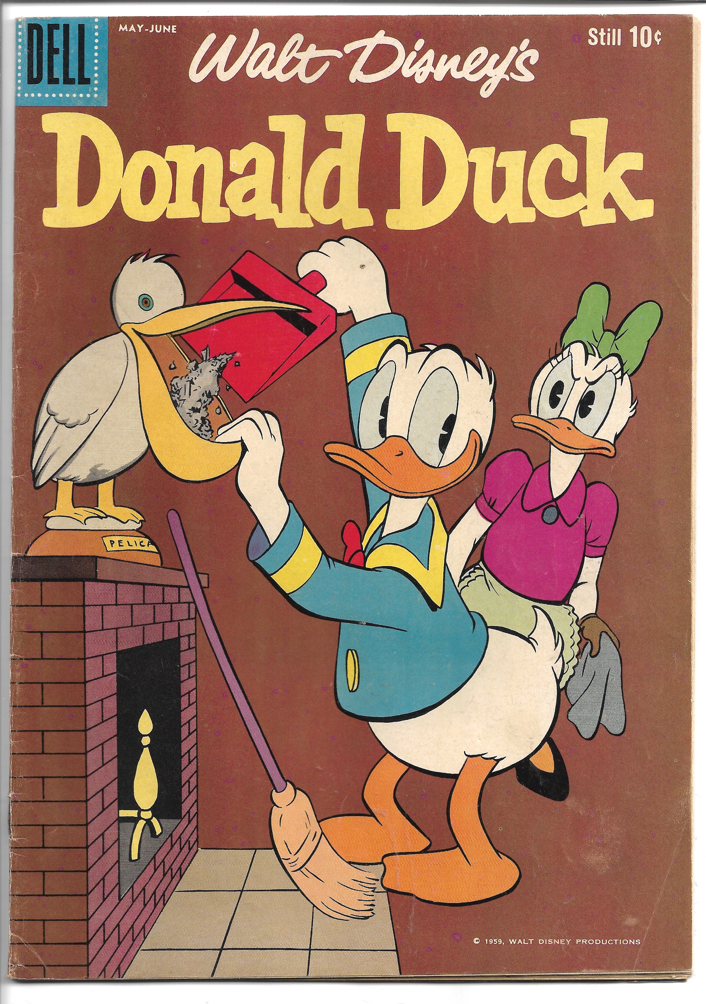 Donald Duck #65 - Silver Age - (VF-) May/June 1959 | Comic Books - Silver Age, Dell, Donald Duck, Cartoon Character / HipComic Donald Duck #65 - Silver Age - (VF-) May/June 1959 | Comic Books - Silver Age, Dell, Donald Duck, Cartoon Character / HipComic