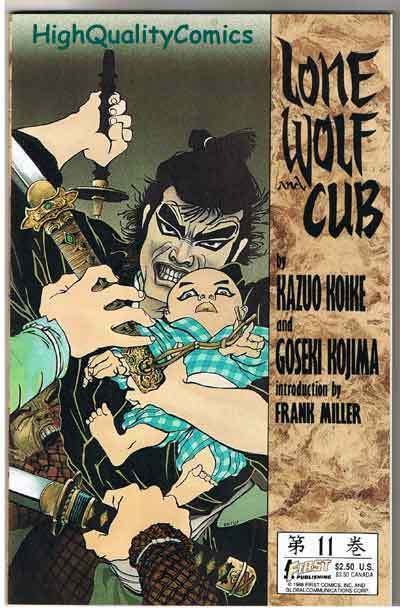 LONE WOLF and CUB 11, NM+, Frank Miller, Koike, Kojima, 1987, more in store