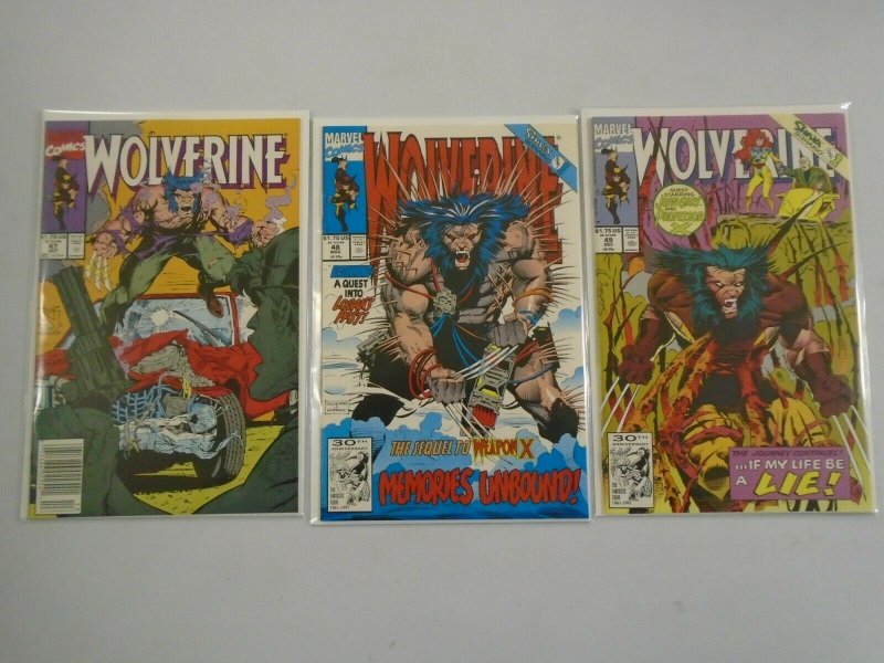 Wolverine lot 35 different from #4-49 8.0 VF (1988-92 1st Series)