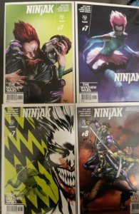 Ninjak #1-14 plus variants  (2015) 35 Issues all High Grade