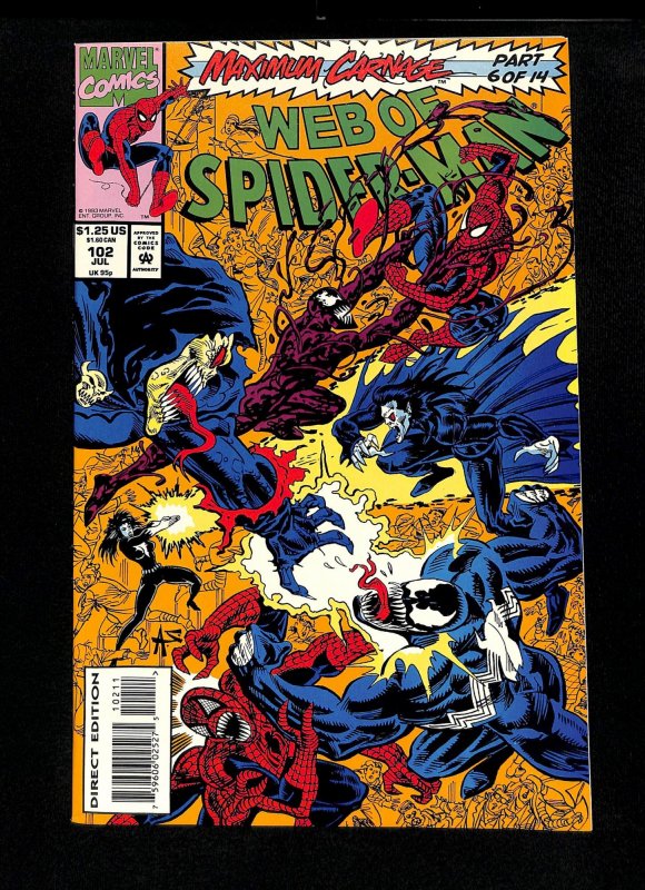 Web of Spider-Man #102 Maximum Carnage Part 6!