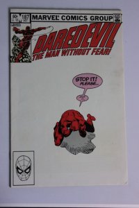 Daredevil #187 (1982) Daredevil [Key Issue] VFNM