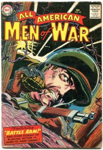 ALL AMERICAN MEN OF WAR #42 EASY CO STORY BY KUBERT--- VG