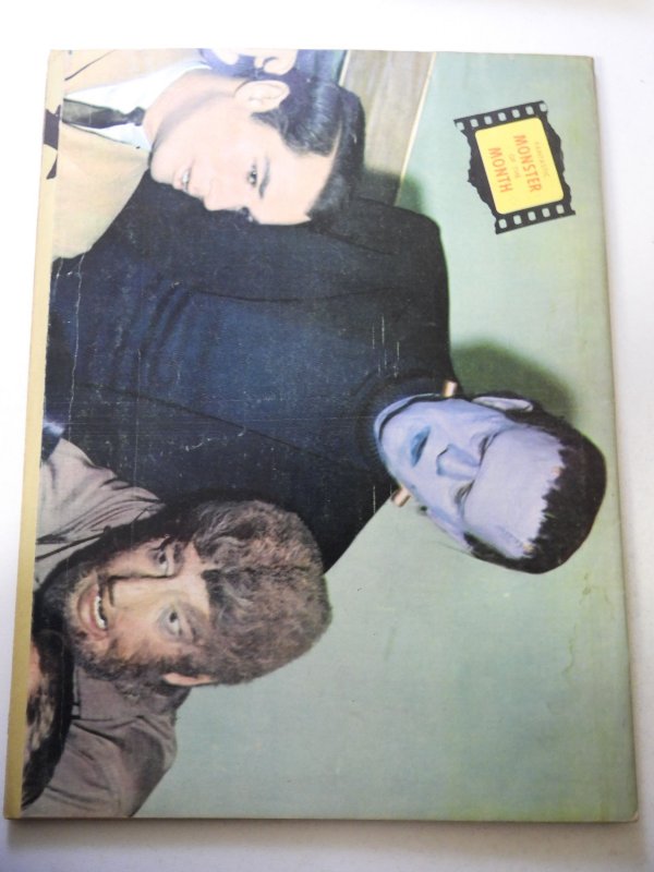 Fantastic Monsters of the Films #4 VG Condition moisture stains