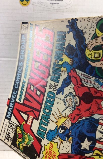 The Avengers #161 (1977) Ant-man and wonder man new costume