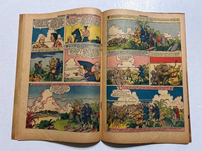 Classics Illustrated #58 The Prairie HRN 60 VG 4.0 First Edition