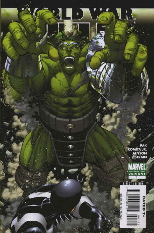 World War Hulk #1 (2nd) VF; Marvel | save on shipping - details inside