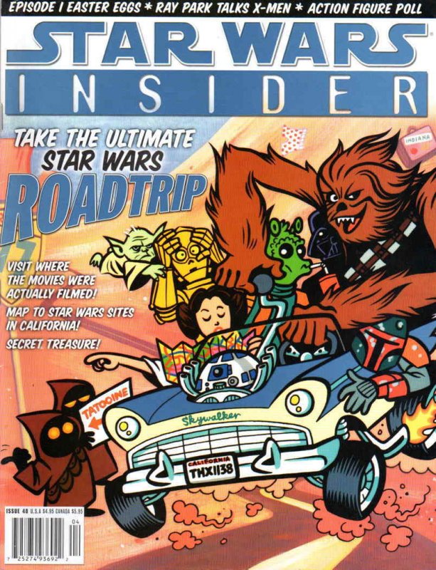 Star Wars Insider #48 POOR ; Star Wars Fan Club | low grade comic