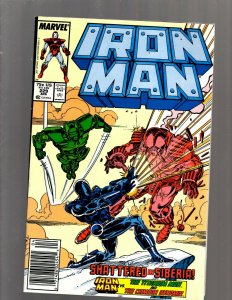 Lot of 12 Iron Man Comics #216 217 219 220 221 222 223 224 225 226 227 229 GB2