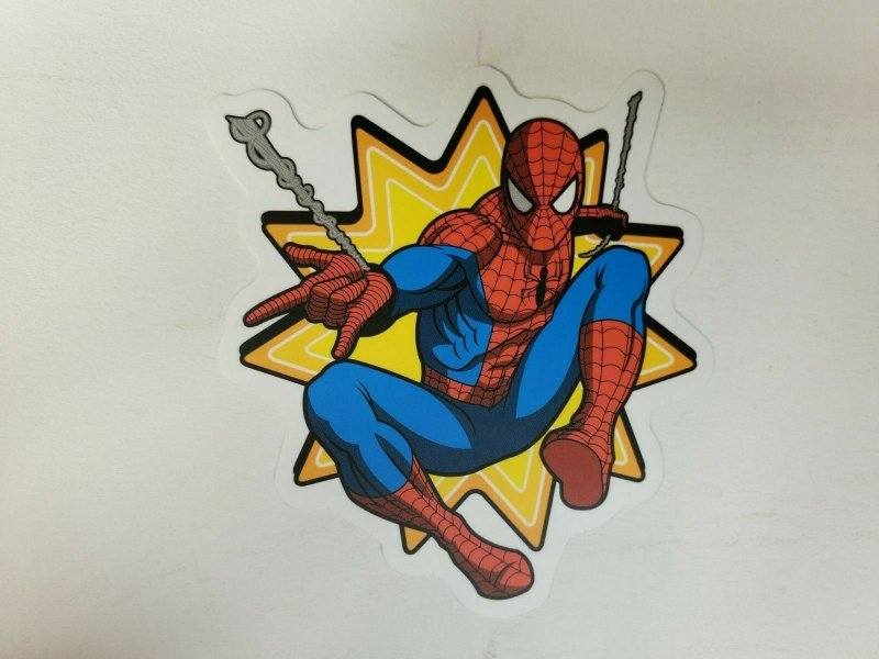 Spider Man sticker Lot set of 5  Decal / Vending machine 