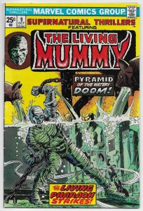 Supernatural Thrillers #9 The Living Mummy | MVS Intact (Marvel, 1974)