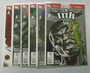 Final Crisis Aftermath Ink set #1-6 8.0 VF (2009)