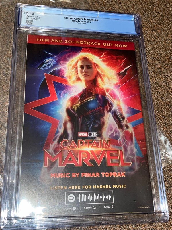 Marvel Comics Presents 4 (2019) Bill Sienkiewicz 1:50 Variant, CGC Graded 9.8