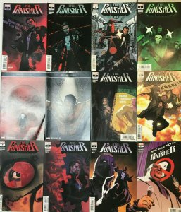 PUNISHER#1-13 VF/NM LOT (12 BOOKS) 2017 MARVEL COMICS