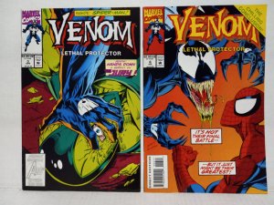 VENOM: LETHAL PROTECTOR #3 AND #6 - LOW PRINT RUN - FREE SHIPPING 