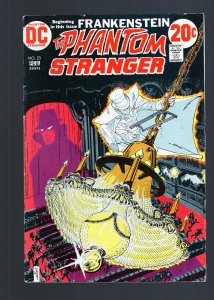 Phantom Stranger #23 Jim Aparo Cover Art. Featuring Frankenstein. (6.0/6.5) 1973