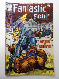 Fantastic Four #93 (1969) VG- Condition