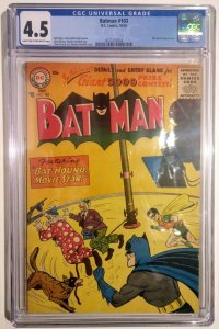 Batman #103 (1956) Bat-Hound appearance 