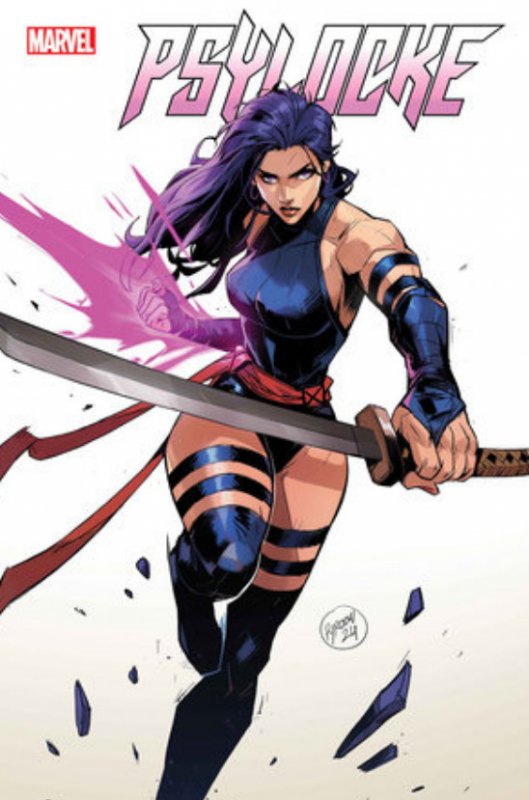 PSYLOCKE #1 - 5 COVER + FOIL SET (PRESALE 11/13/24)