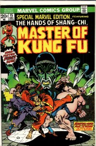 Special Marvel edition #15 (1973) Master of Kung Fu / Shang-Chi [Key Issue]