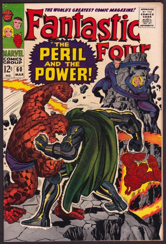 Fantastic Four #60 (Mar 1967, Marvel) VF-