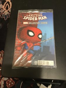 The Amazing Spider-Man #16 Marvel Collector's Corp Cover (2016) Rare Fun...