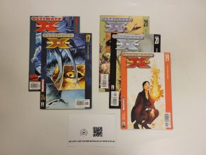 4 Ultimate X-Men Marvel Comic Books #9 17 19 20 21 52 TJ16