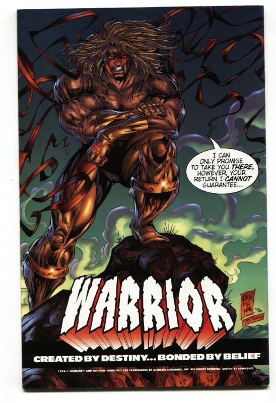 WARRIOR #1-1996 ULTIMATE WARRIOR COMIC BOOK-HARD TO FIND