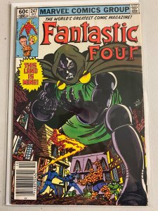 Fantastic Four #247 newsstand 4.0 (1982)